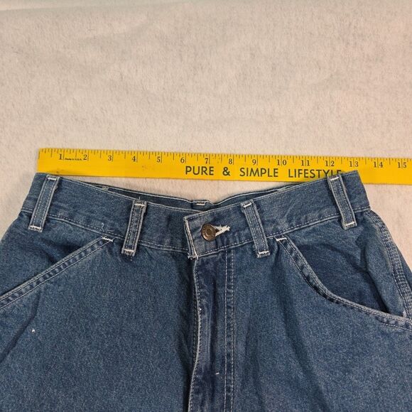Vintage Key Carpenter Jeans Women's Size 6 Average Made in USA Workwear - Picture 5 of 11